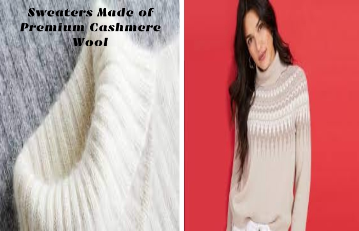 Sweaters Made of Premium Cashmere Wool