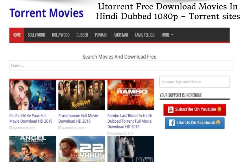 utorrent download free movies