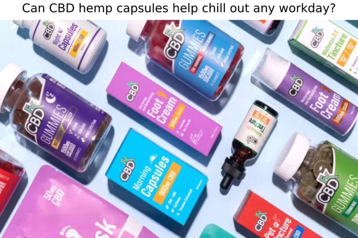 CBD hemp capsules