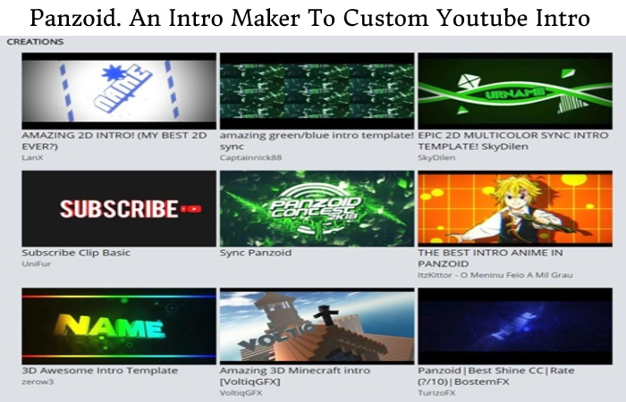 Custom Youtube Intro 