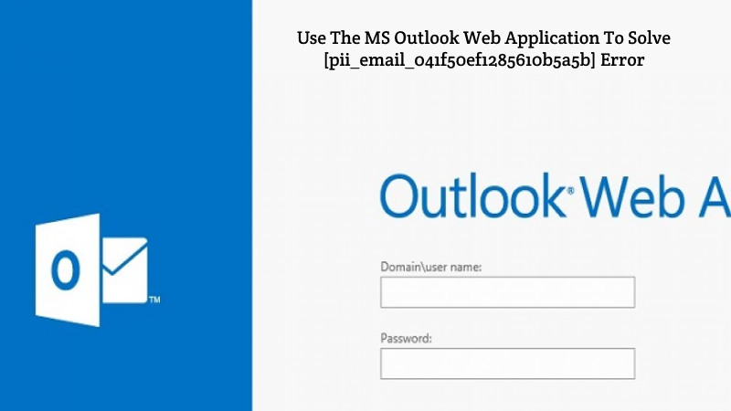 Use The MS Outlook Web Application
