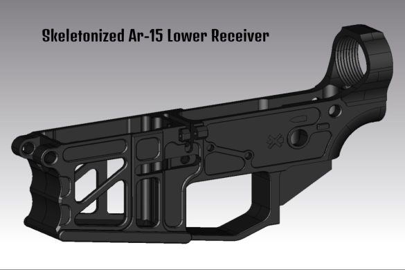 Skeletonized Ar-15 Lower Receiver