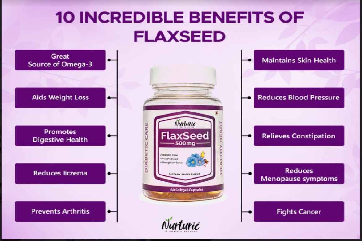 10 Remarkable Benefits Of Flaxseed Oil Capsules For Healthy Living