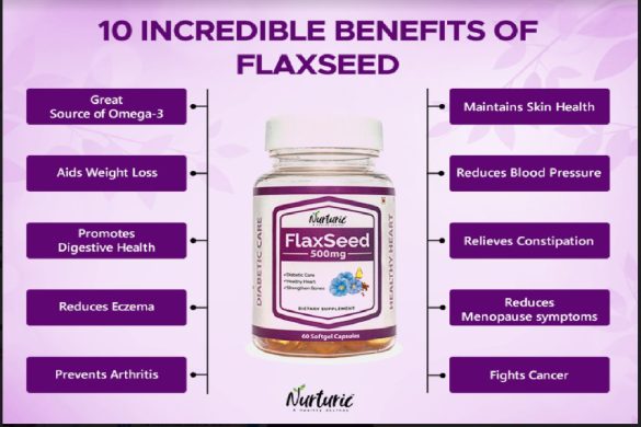 10 Remarkable Benefits Of Flaxseed Oil Capsules For Healthy Living