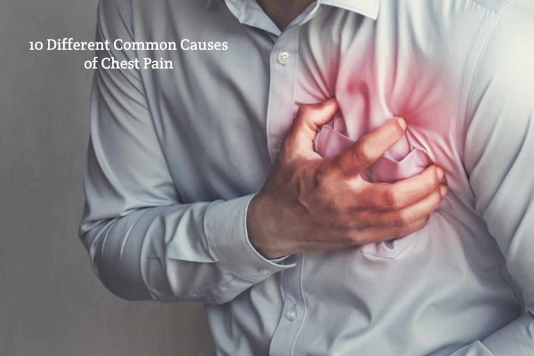 10 Different Common Causes of Chest Pain