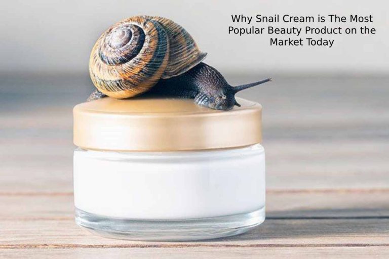 Snail Cream is The Most Popular Beauty Product on the Market Today