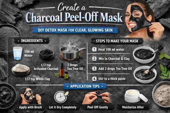 charcoal peel-off mask