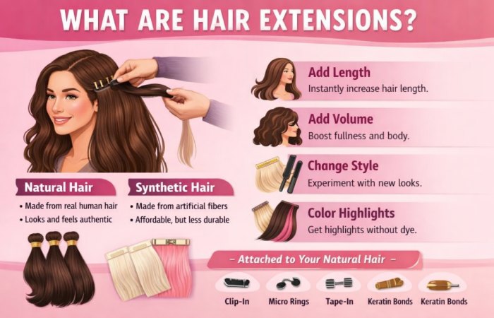 what are hair extensions