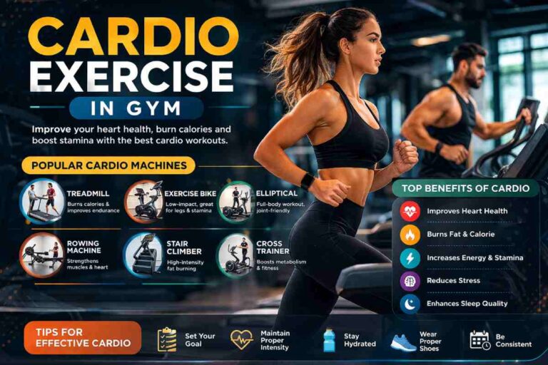 cardio exercise in gym