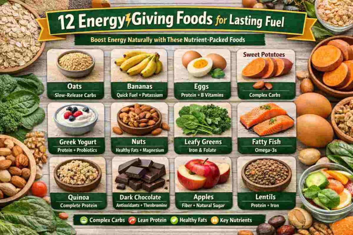 energy giving foods