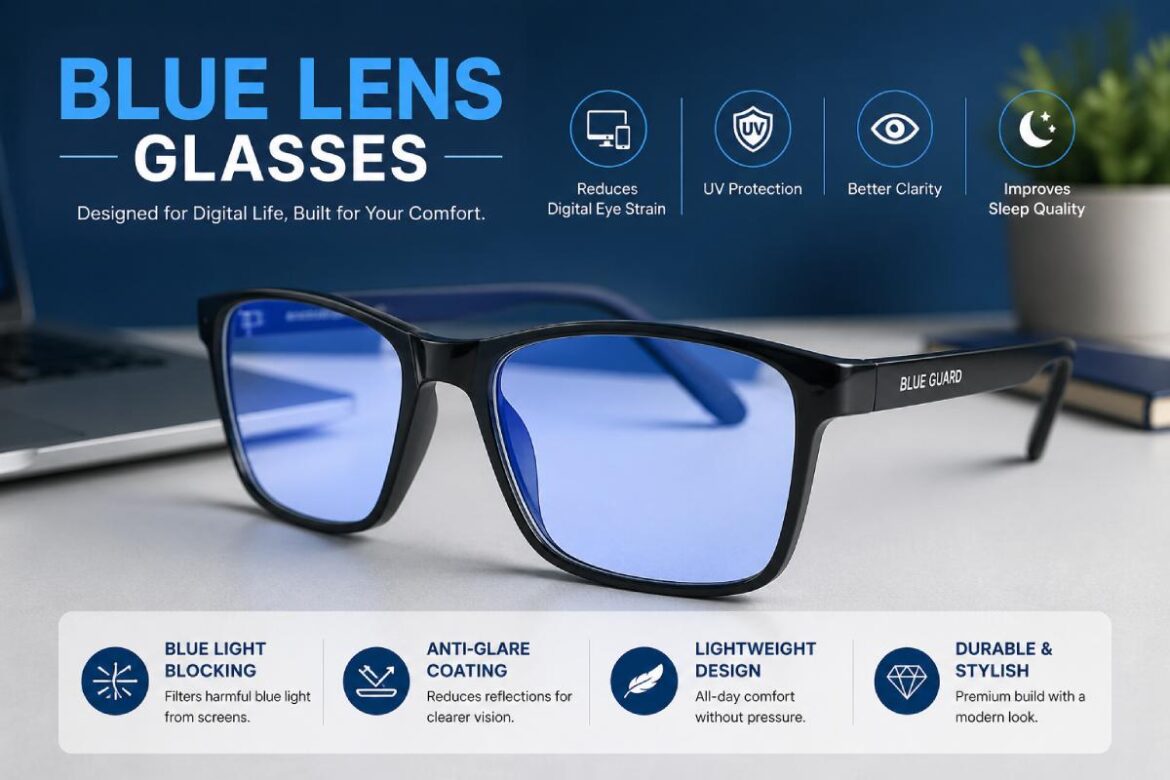 Blue Lens Glasses